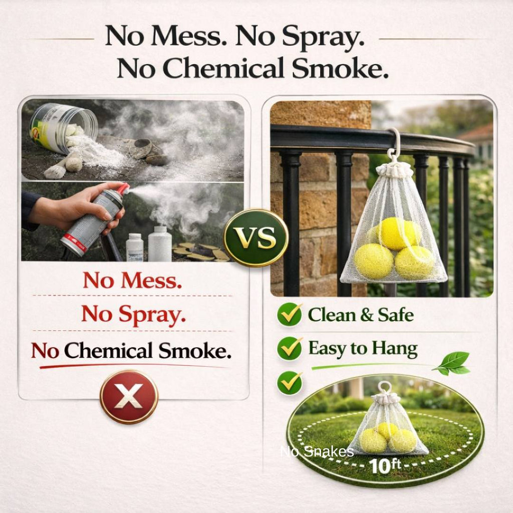 Snake Repellent Balls - Advanced Herbal Shield Protection