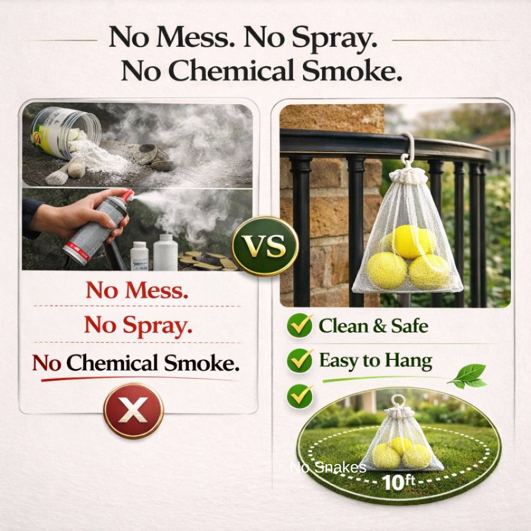 Snake Repellent Balls - Advanced Herbal Shield Protection