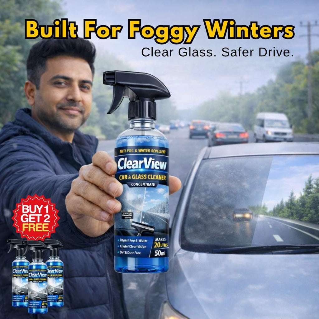 Car Windshield & Home Glass Cleaner | Buy 1 Get 1 free