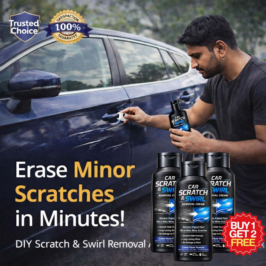 Car Scratch & Swirll Removal Cream - Safe For All Cars (Buy 1 Get 2 Free)