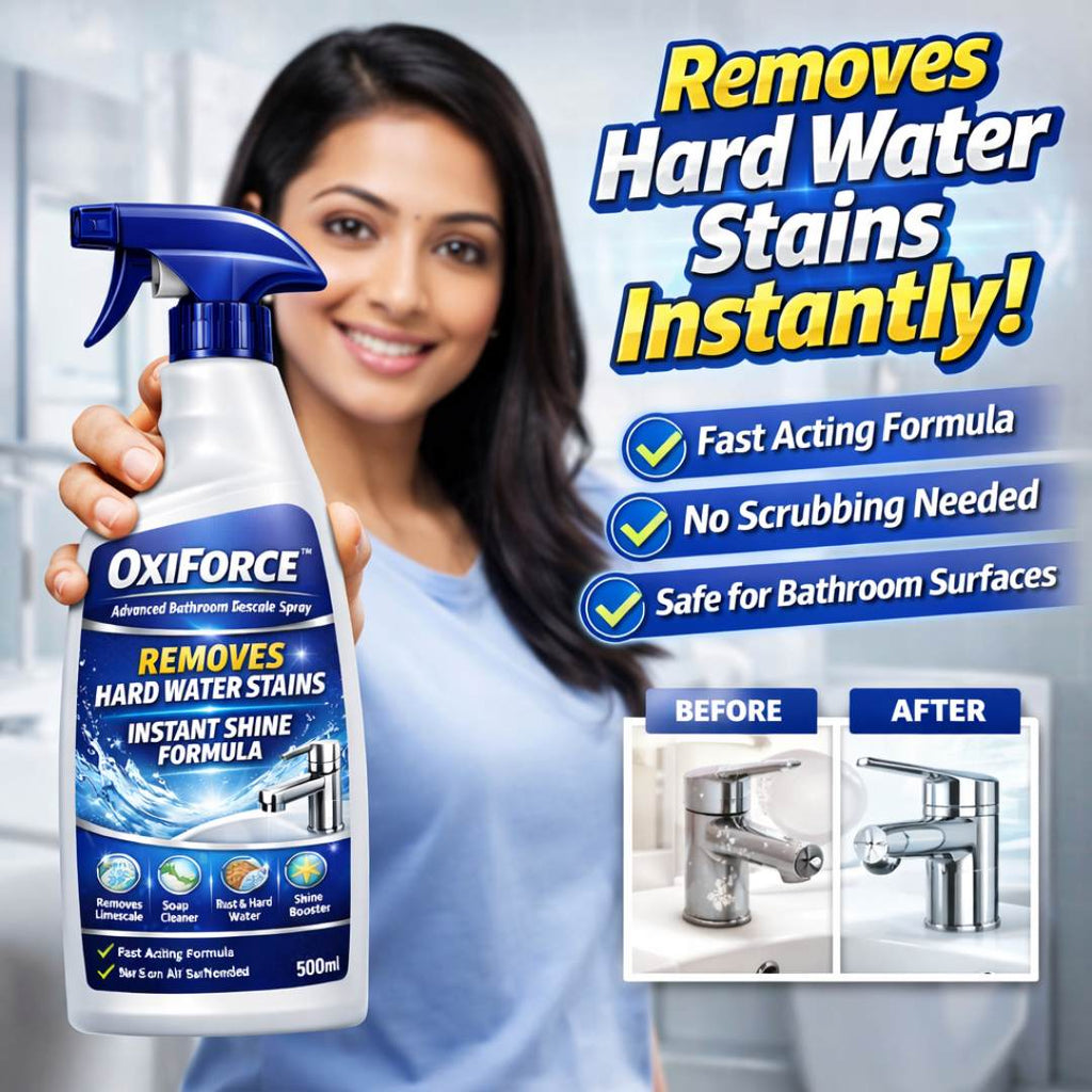 Oxiforce Bathroom Descale Spray | BUY 1 GET 1 FREE!