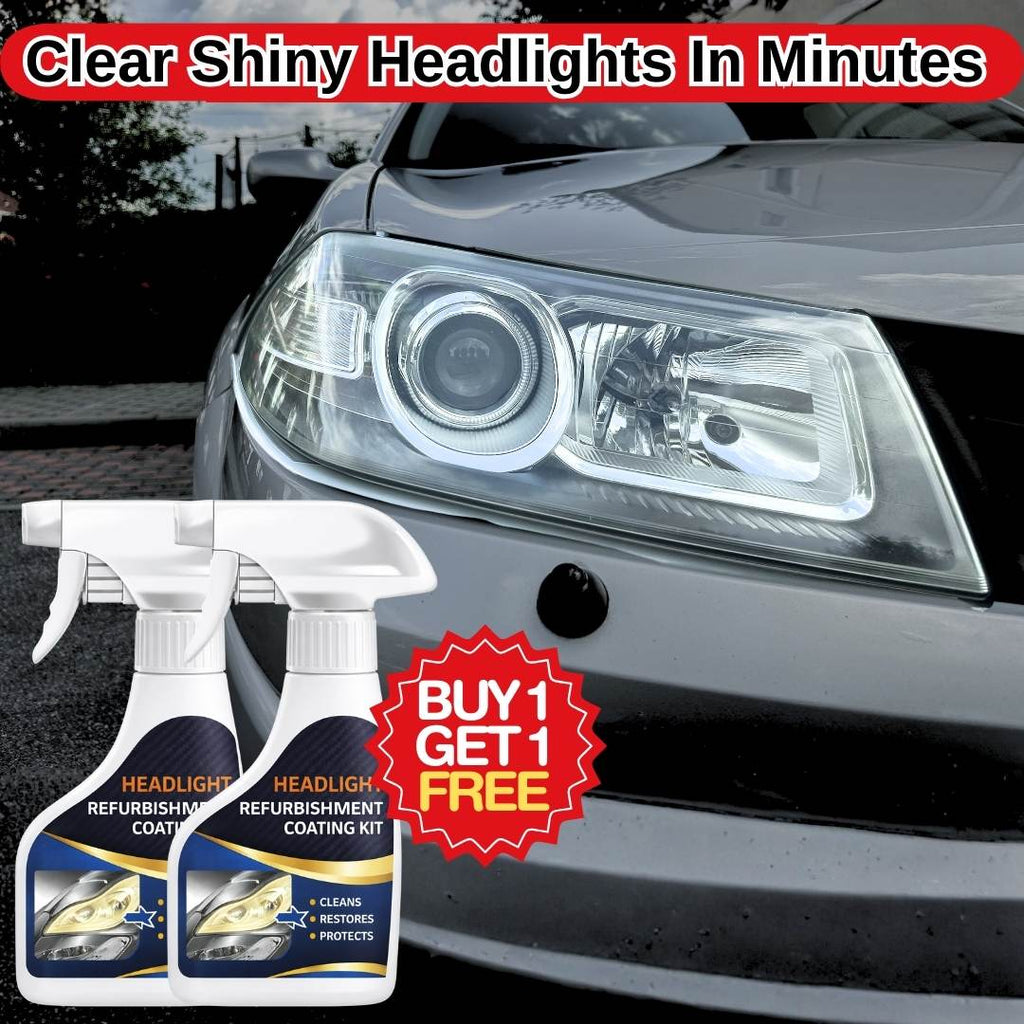 Headlight Refurbishment Coating Kit - Buy 1 Get 1 Free