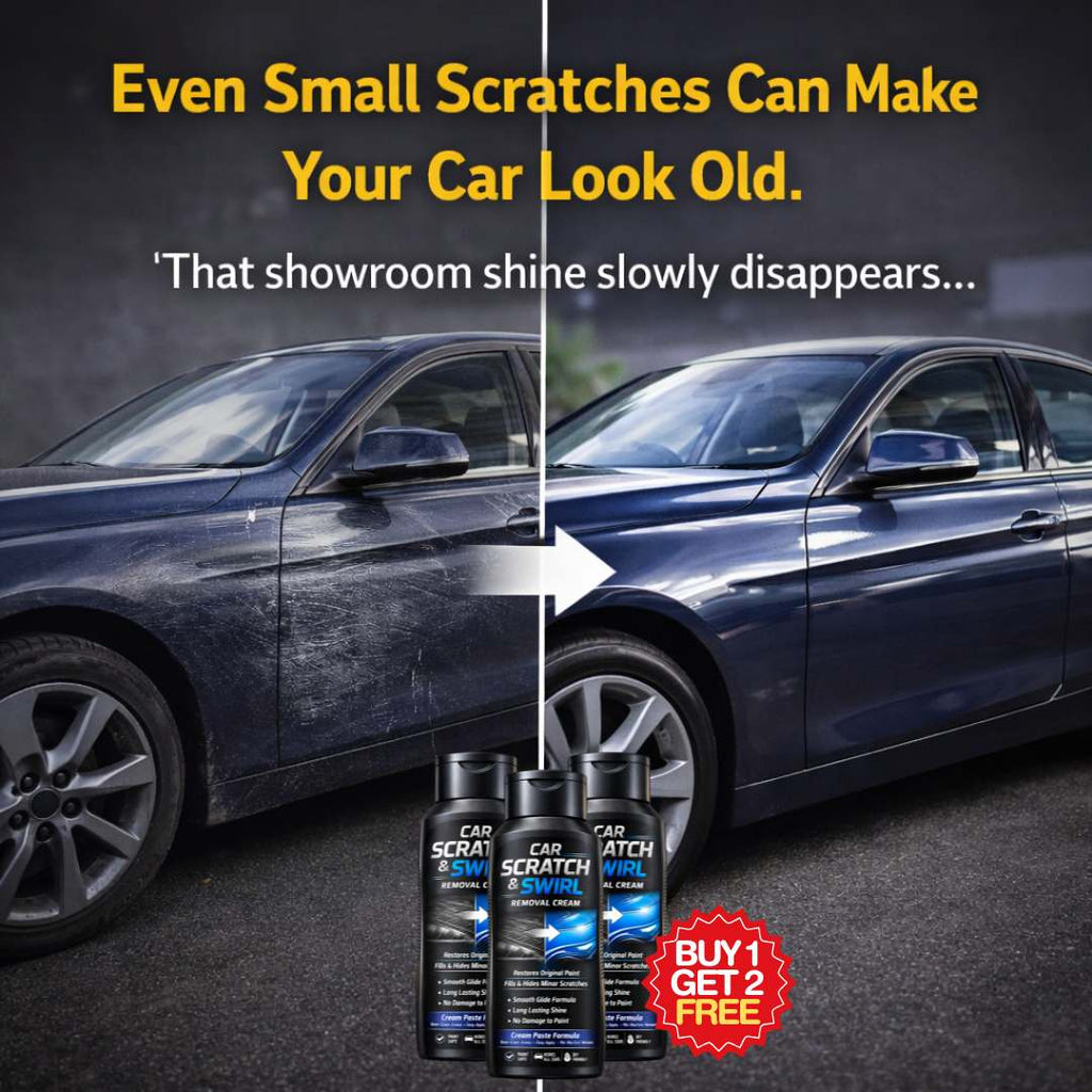 Car Scratch & Swirll Removal Cream - Safe For All Cars (Buy 1 Get 2 Free)