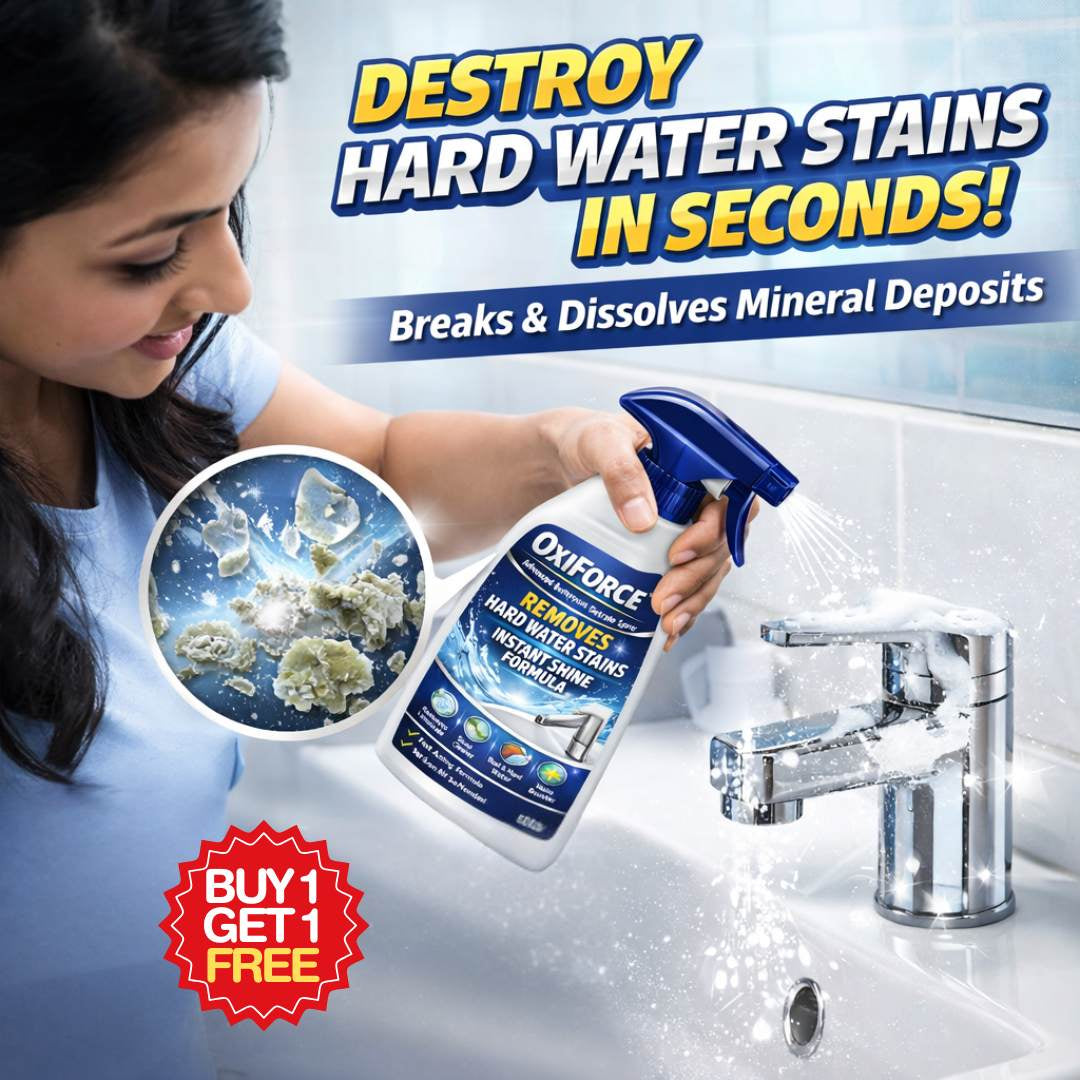 Oxiforce Bathroom Descale Spray | BUY 1 GET 1 FREE!