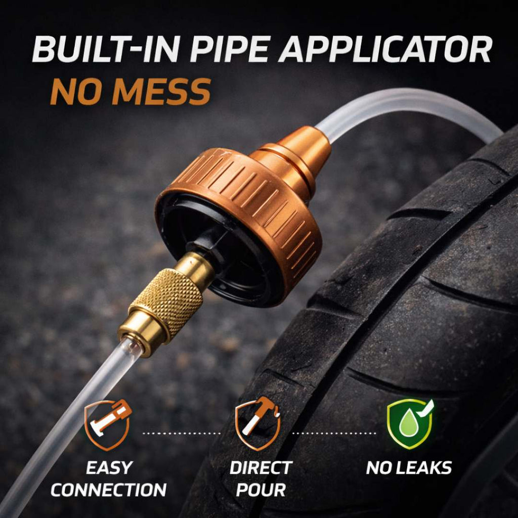 Car Tires Sealant liquid - DIY Emergency Puncture Repair Solution