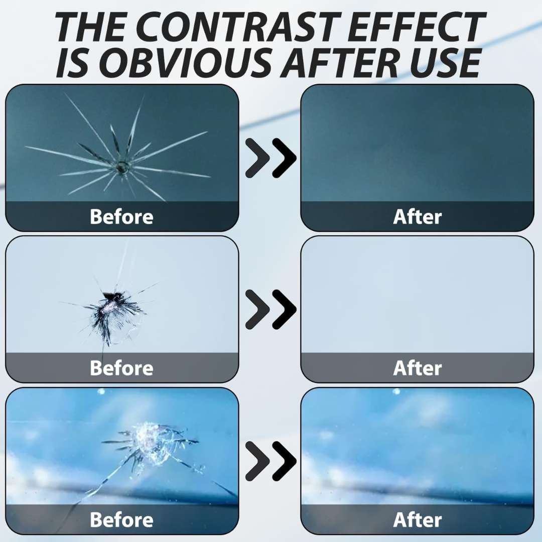 Car Glass Crack Repair Liquid Glue | Buy 1 Get 1 Free