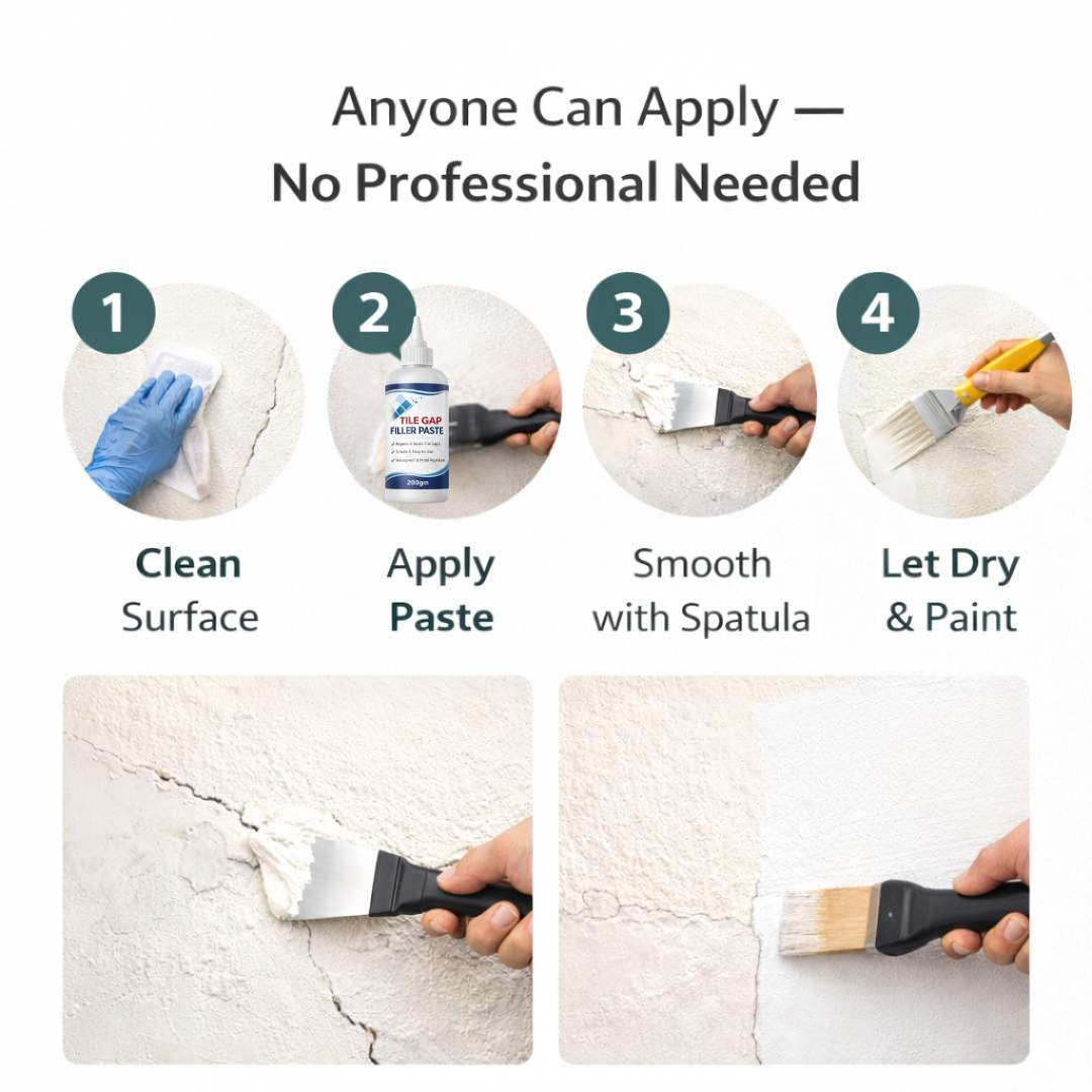 Tiles Gap Filler Paste - Buy 1 Get 1 Free