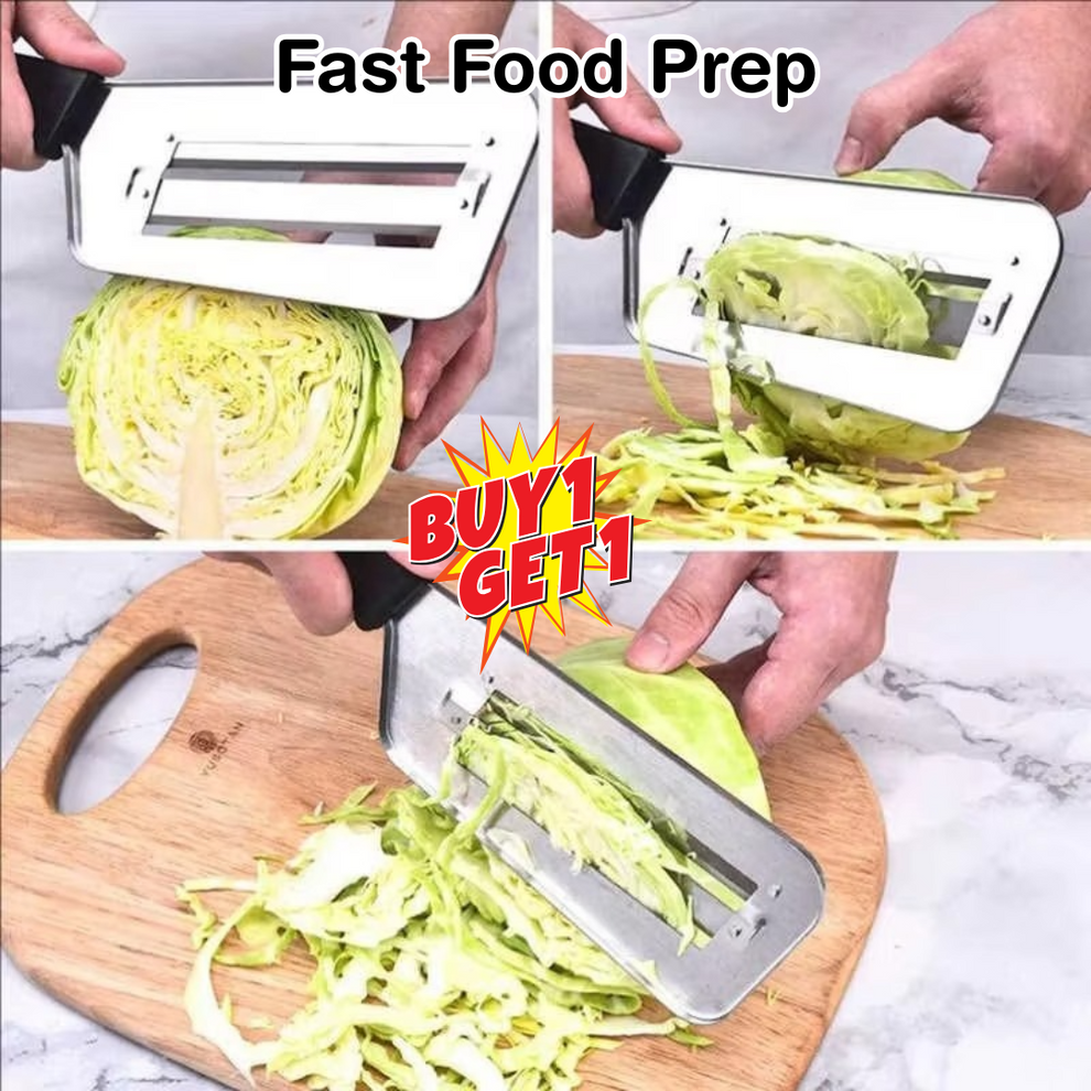 Stainless Steel Double Layer Slicer (Buy 1 Get 1 Free)