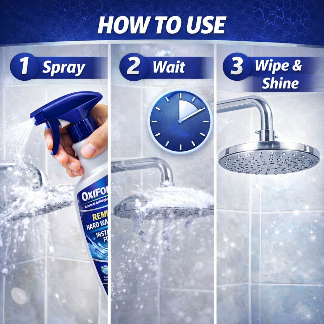 Oxiforce Bathroom Descale Spray | BUY 1 GET 1 FREE!