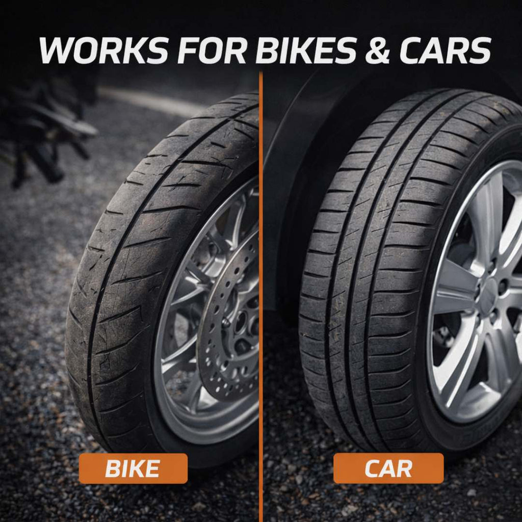 Car Tires Sealant liquid - DIY Emergency Puncture Repair Solution