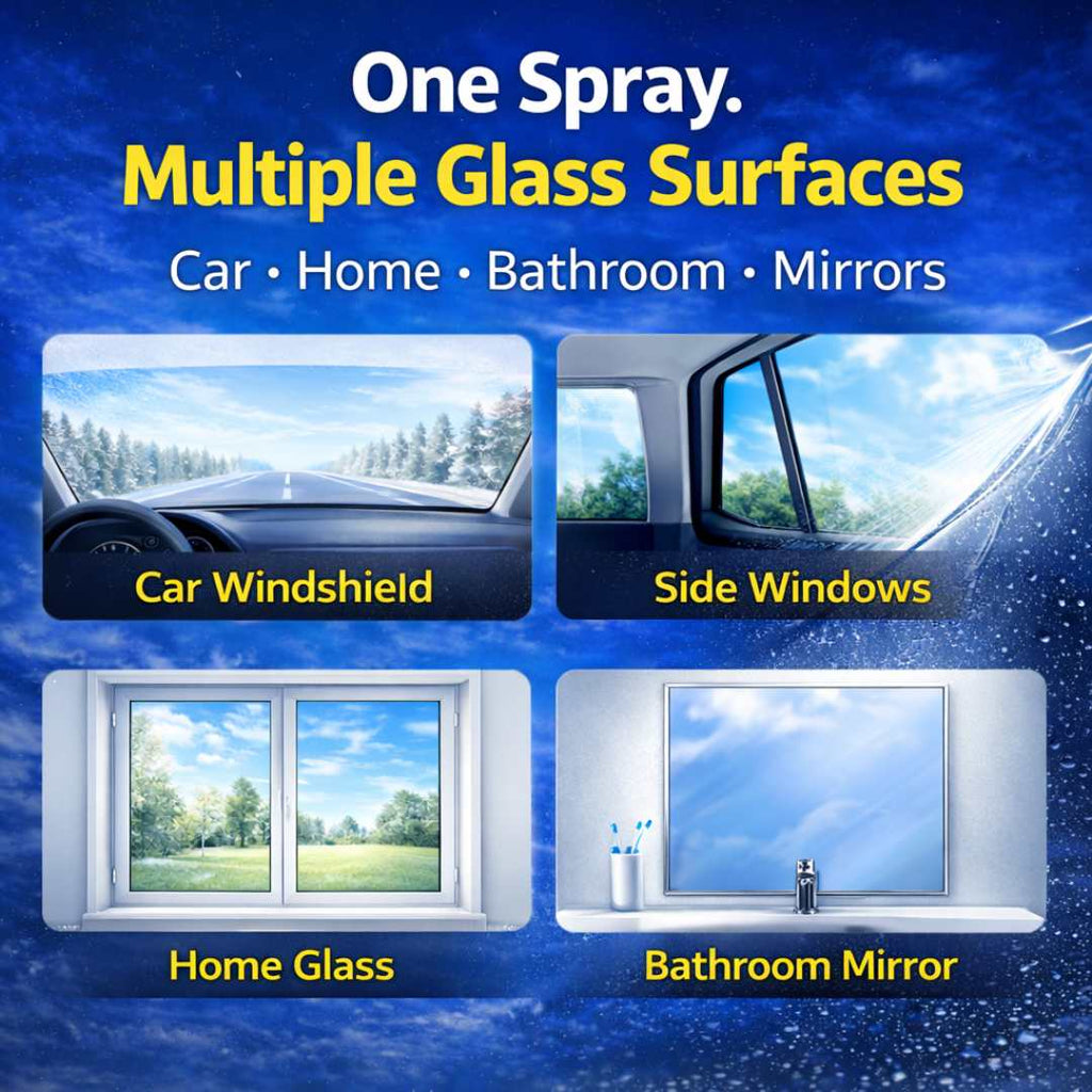 Car Windshield & Home Glass Cleaner | Buy 1 Get 1 free