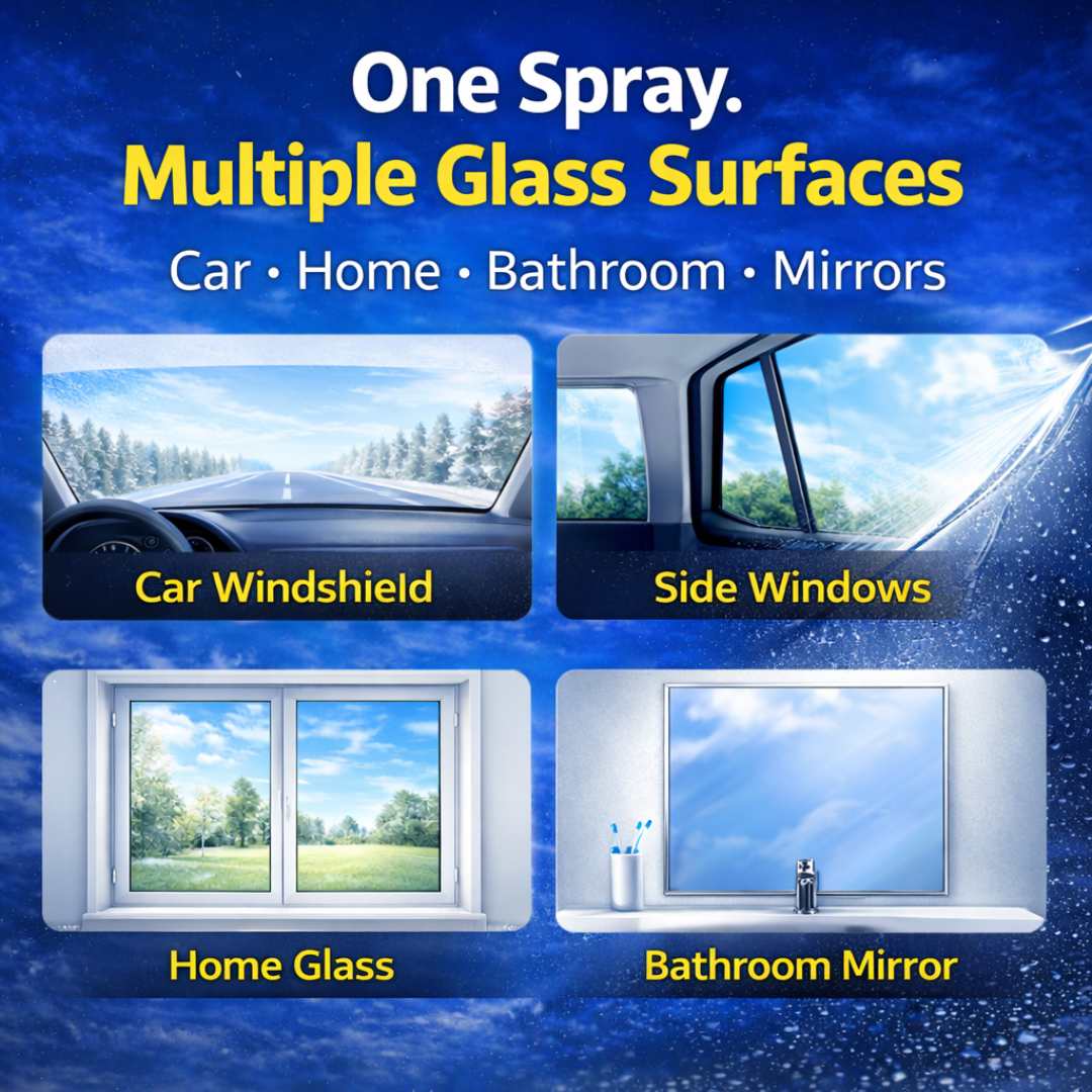 Car Windshield & Home Glass Cleaner | Buy 1 Get 1 free