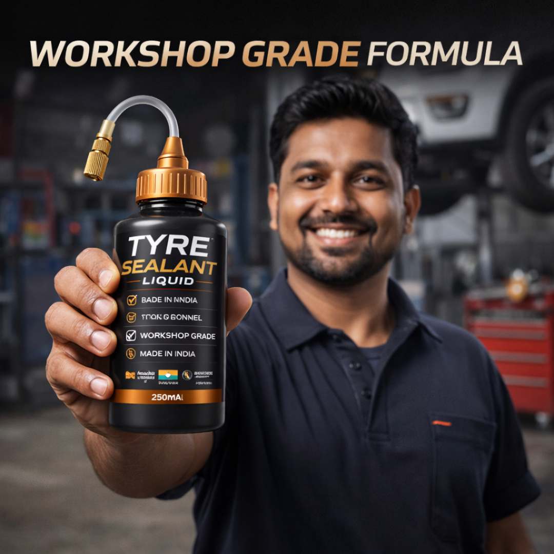 Car Tires Sealant liquid - DIY Emergency Puncture Repair Solution