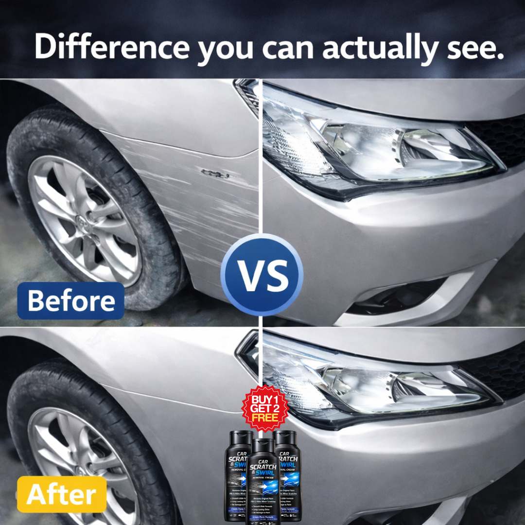Car Scratch & Swirll Removal Cream - Safe For All Cars (Buy 1 Get 2 Free)