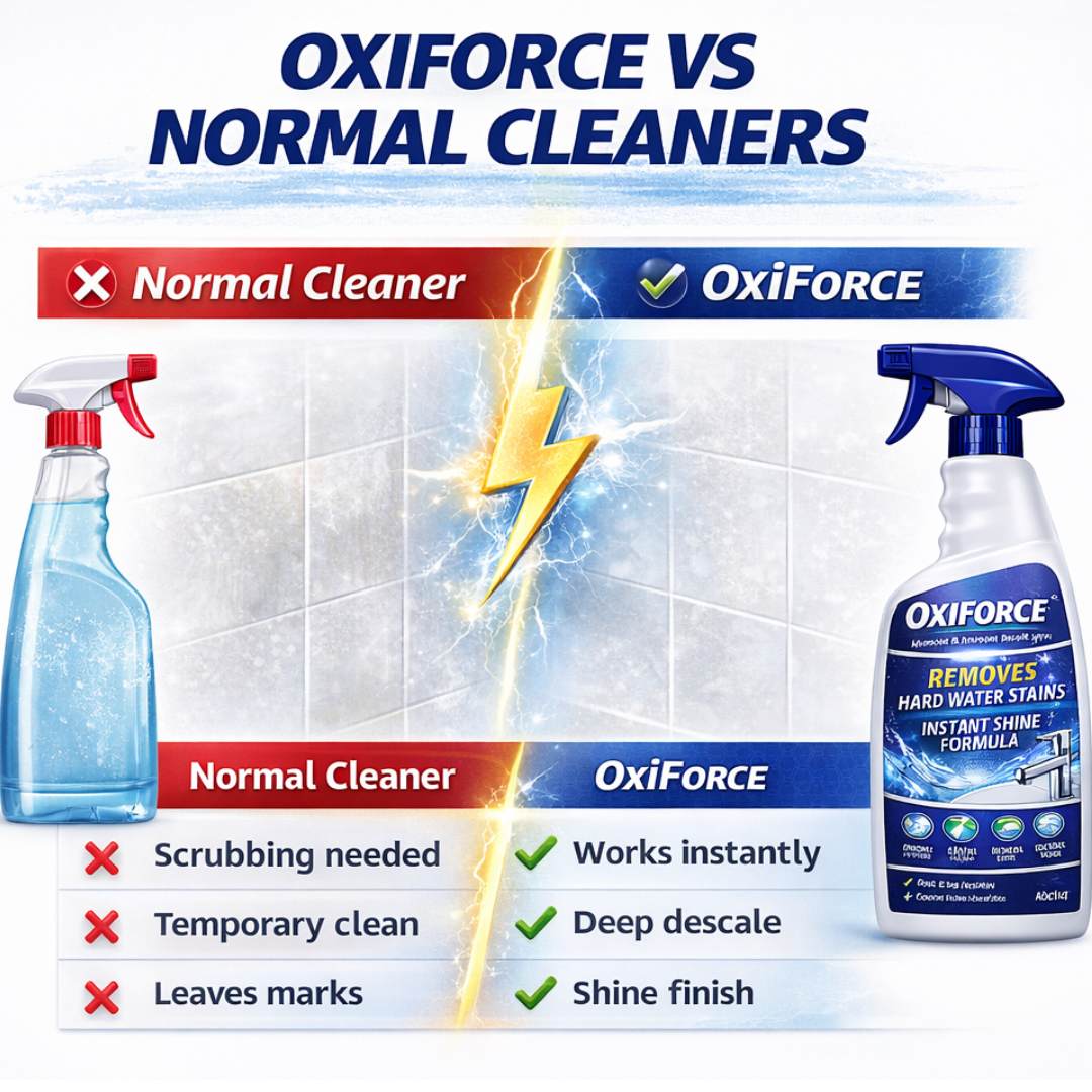 Oxiforce Bathroom Descale Spray | BUY 1 GET 1 FREE!