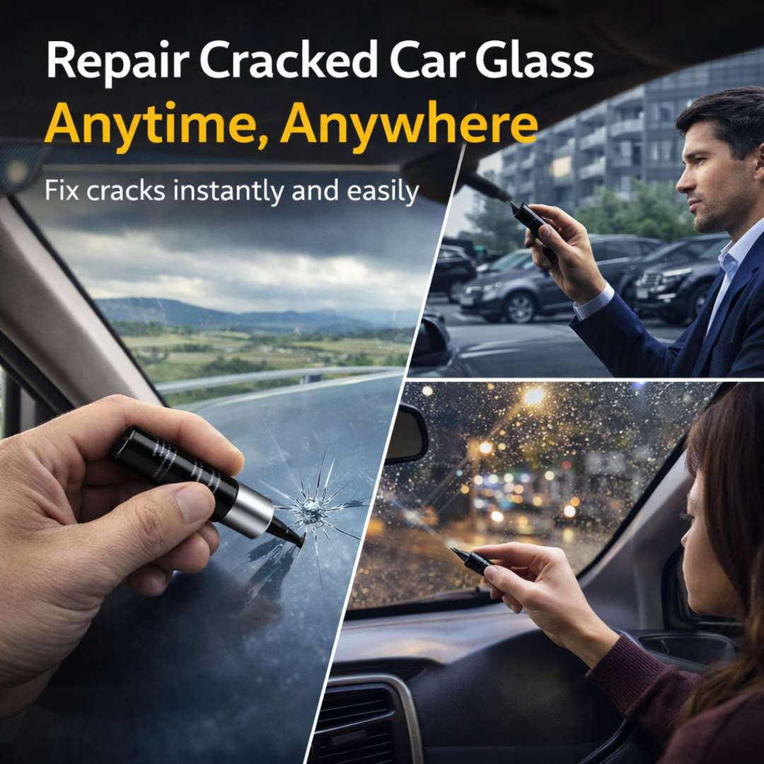 Car Glass Crack Repair Liquid Glue | Buy 1 Get 1 Free
