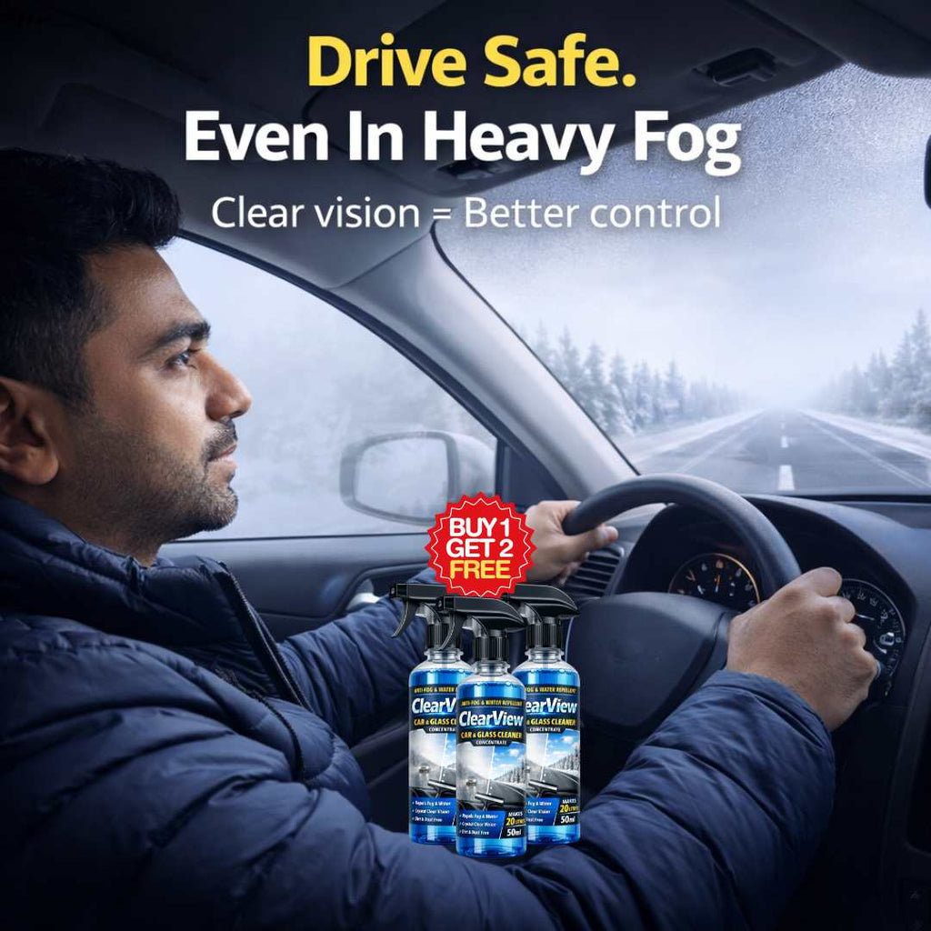 Car Windshield & Home Glass Cleaner | Buy 1 Get 1 free