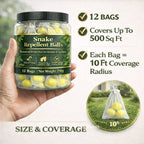 Snake Repellent Balls - Advanced Herbal Shield Protection