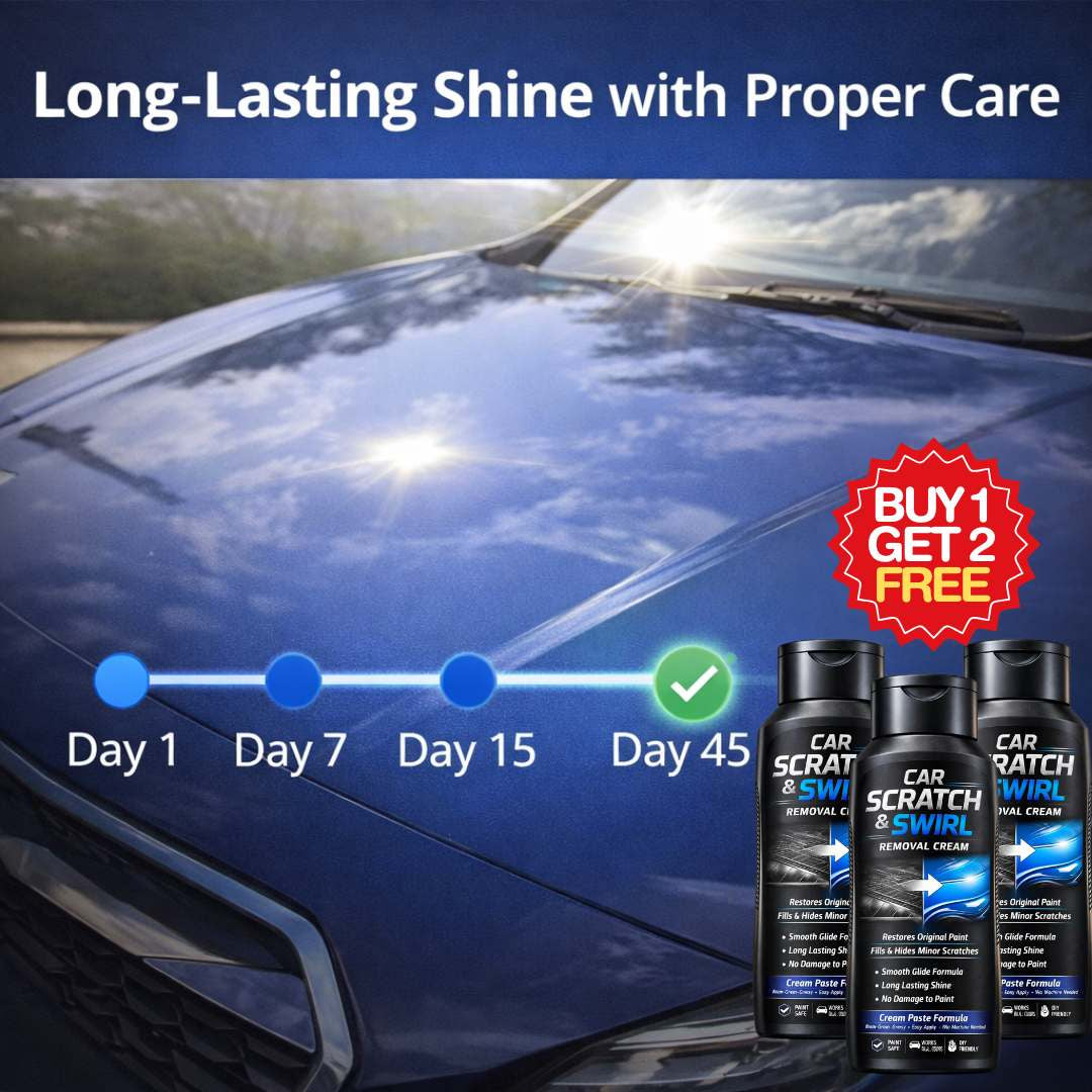 Car Scratch & Swirll Removal Cream - Safe For All Cars (Buy 1 Get 2 Free)